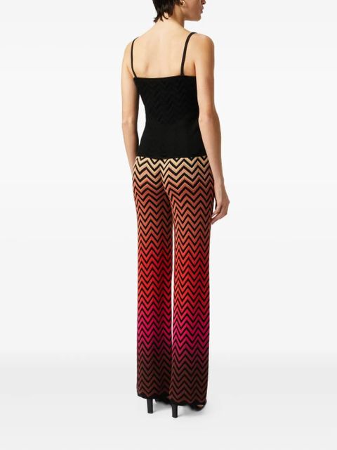 Missoni Zigzag-pattern trousers - Black - zdjęcie produktu nr 2