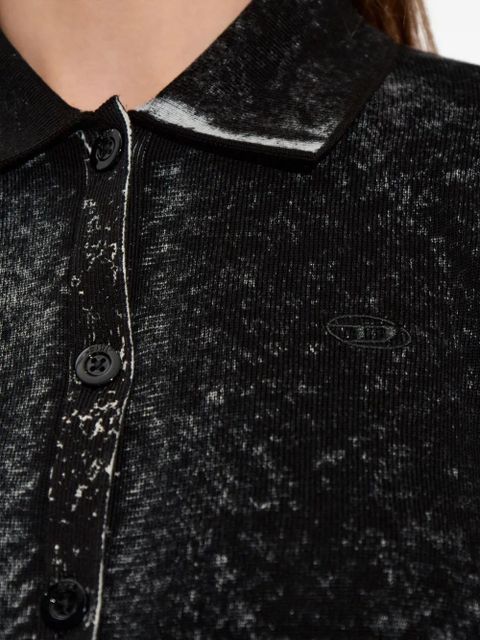 Diesel M-Loren buttoned cardigan - Black