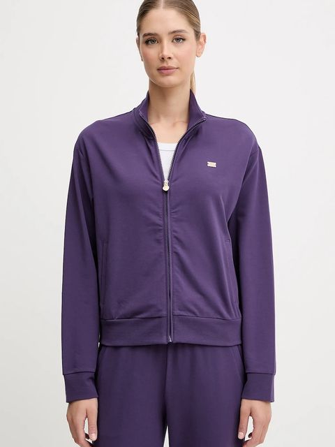 EA7 Emporio Armani dres damski kolor fioletowy AF13135.7W000463