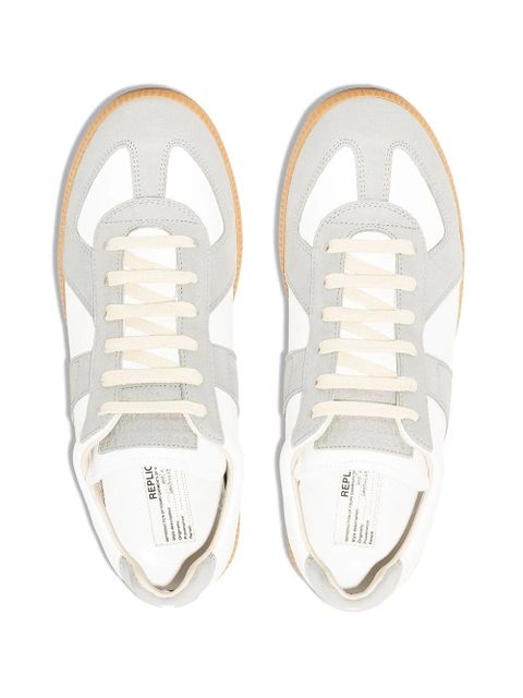 Maison Margiela leather sneakers - White