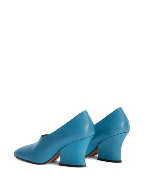 Jil Sander leather pumps - Blue