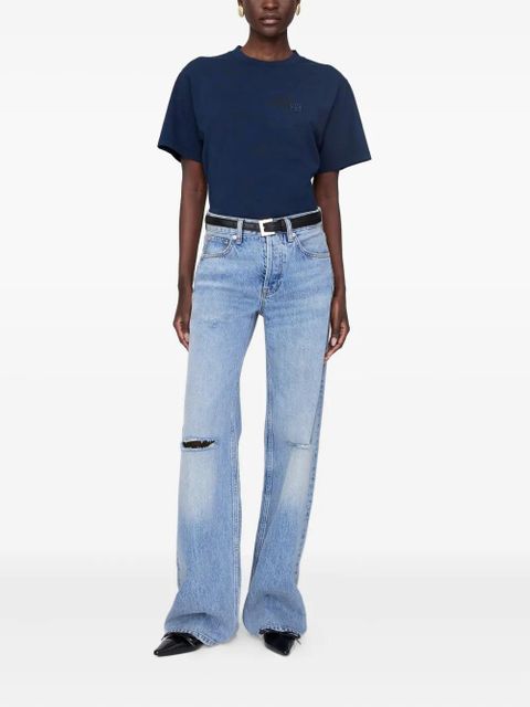 ANINE BING Lili T-shirt - Blue - zdjęcie produktu nr 2