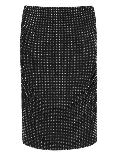 PINKO rhinestone-embellished skirt - Black - zdjęcie produktu nr 2