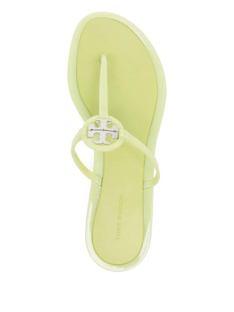 Tory Burch mini miller jelly slides - Green