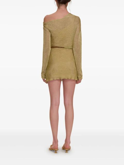 Cult Gaia Karishma mini dress - Gold - zdjęcie produktu nr 2