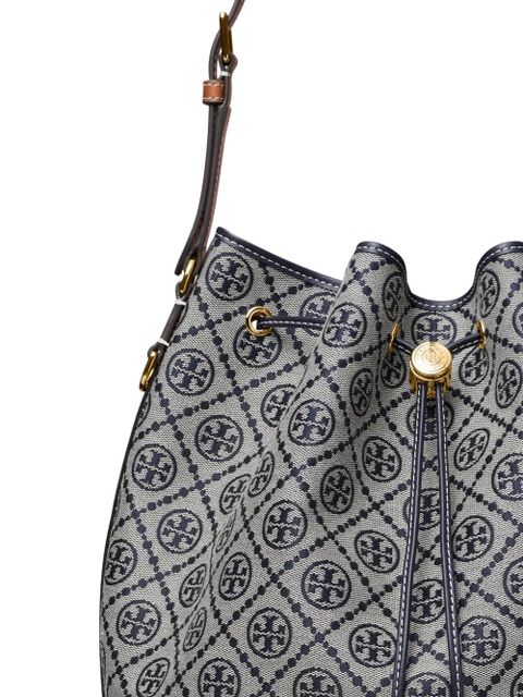 Tory Burch T Monogram bucket bag - Blue