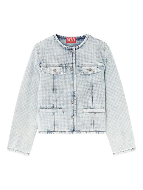 Diesel button-fastening denim jacket - Blue