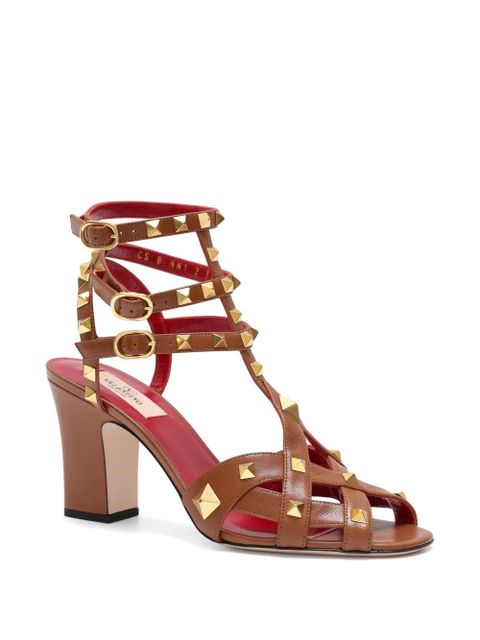 Valentino Garavani studded buckle sandals - Brown - zdjęcie produktu nr 2