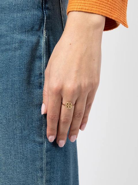 Tory Burch logo-motif ring - Gold - zdjęcie produktu nr 2