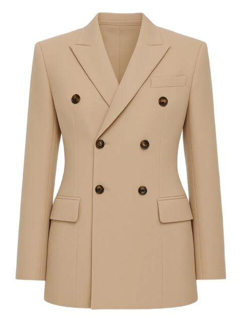 WARDROBE.NYC double-breasted blazer - Neutrals - zdjęcie produktu nr 1
