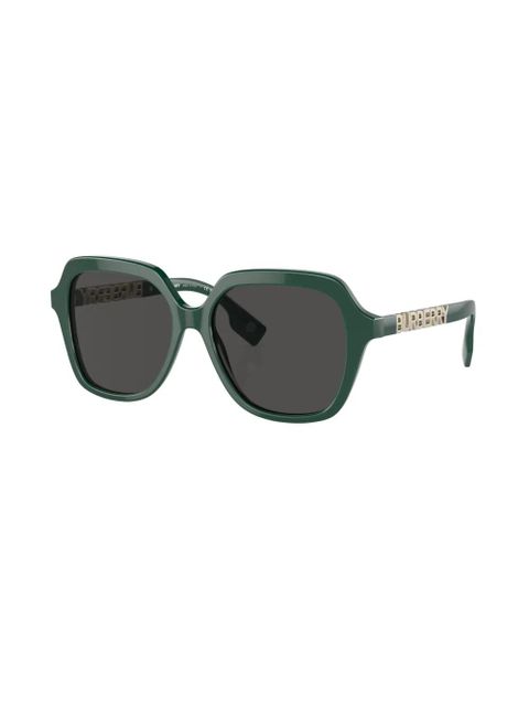 Burberry Eyewear Joni logo-lettering sunglasses - Green