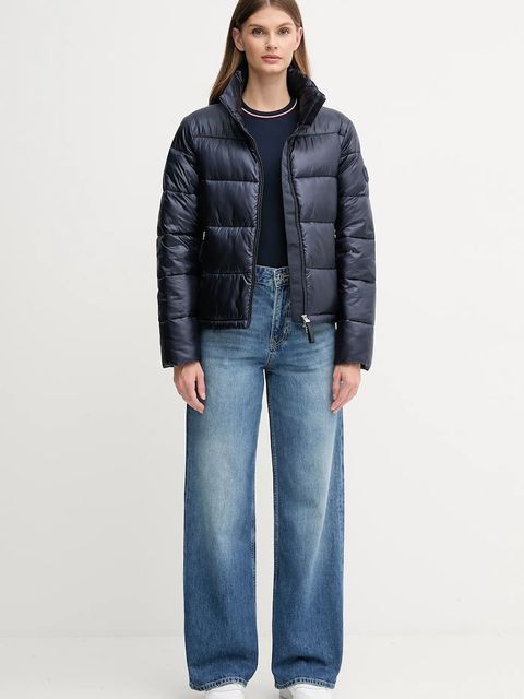 Lacoste t-shirt damski kolor granatowy TF5289