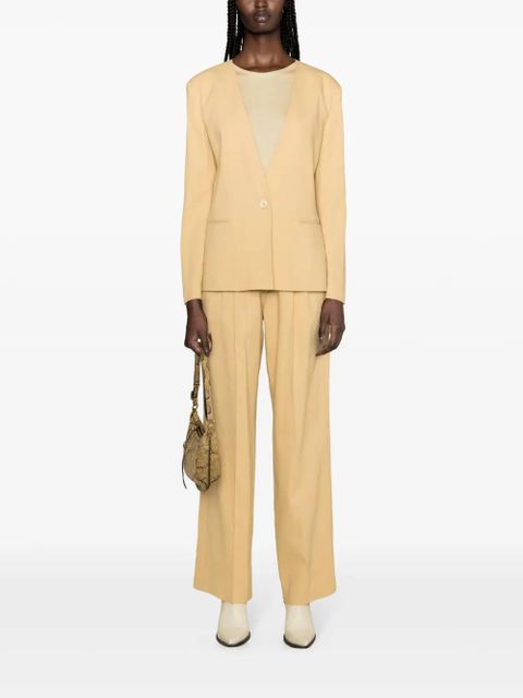 ISABEL MARANT Manzil single-breasted blazer - Yellow