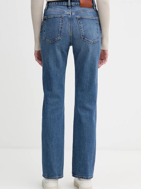 Calvin Klein Jeans jeansy damskie high waist LV047D743G