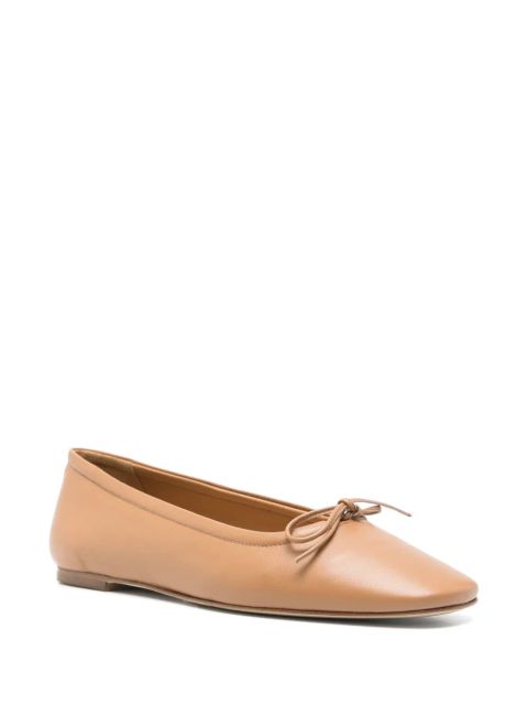 Aeyde Delfina ballet flats - Neutrals