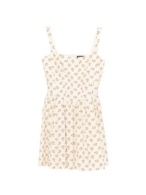 Maje floral print mini dress - Neutrals - zdjęcie produktu nr 1