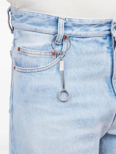 MM6 Maison Margiela charm detailing key rings - Silver - zdjęcie produktu nr 2