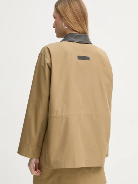 2NDDAY kurtka Bruce damska kolor zielony przejściowa oversize 2252112127