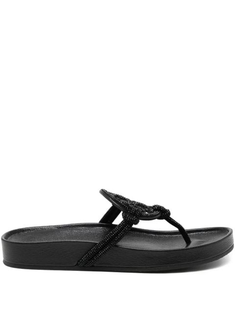 Tory Burch embellished sandals - Black - zdjęcie produktu nr 1