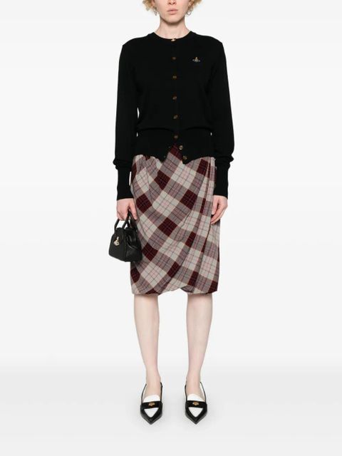 Vivienne Westwood Bea ribbed-knit cardigan - Black