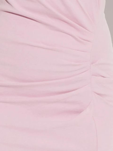 ISABEL MARANT ruched slit dress - Pink