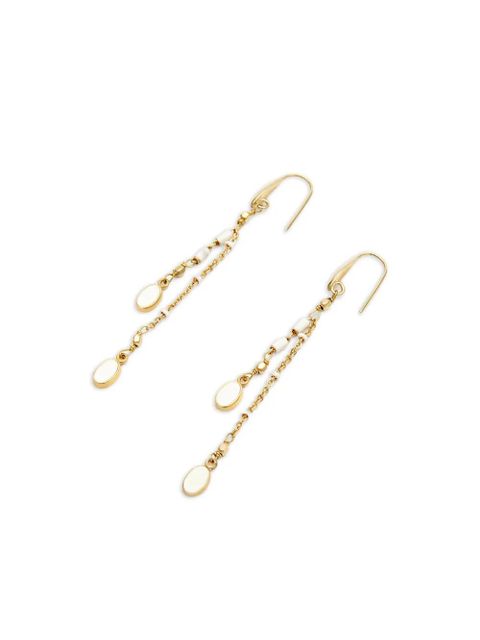 ISABEL MARANT Casablanca pendant tassel earrings - Gold