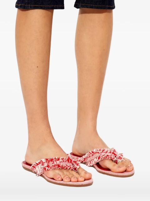 Jimmy Choo Bay flat sandals - Red