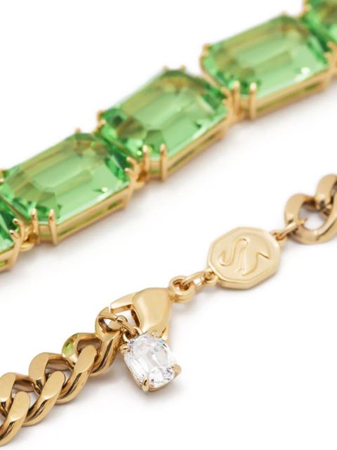 Swarovski Millenia crystal-embellished necklace - Gold