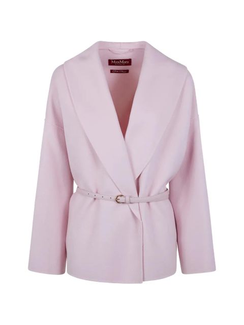 Max Mara belted coat - Pink - zdjęcie produktu nr 1