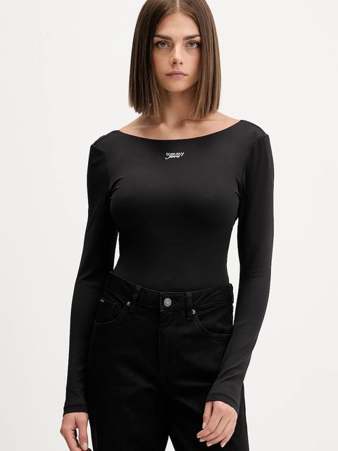 Tommy Jeans body kolor czarny DW0DW21574 - zdjęcie produktu nr 1