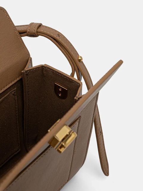 Furla torebka skórzana kolor beżowy WB01474 BX3106 YU500