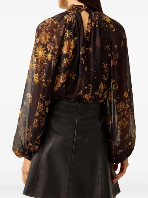 Marie Oliver Scottie blouse - Black