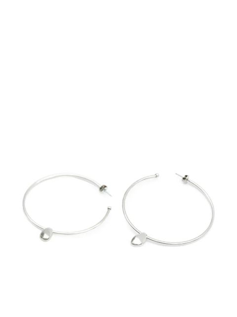 ISABEL MARANT large hoop earrings - Silver - zdjęcie produktu nr 1