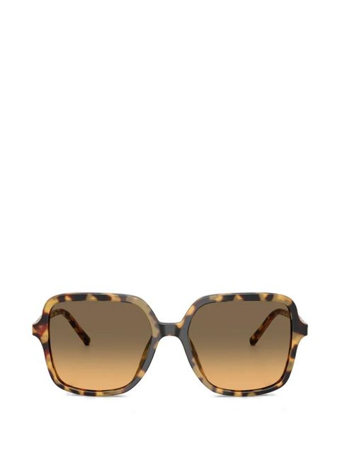 Dolce & Gabbana oversized-frame sunglasses - Brown - zdjęcie produktu nr 1