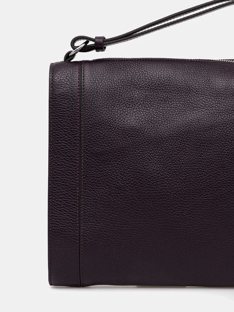 Coccinelle torebka skórzana ELINOR kolor fioletowy E1.TL5.12.02.01 - zdjęcie produktu nr 2