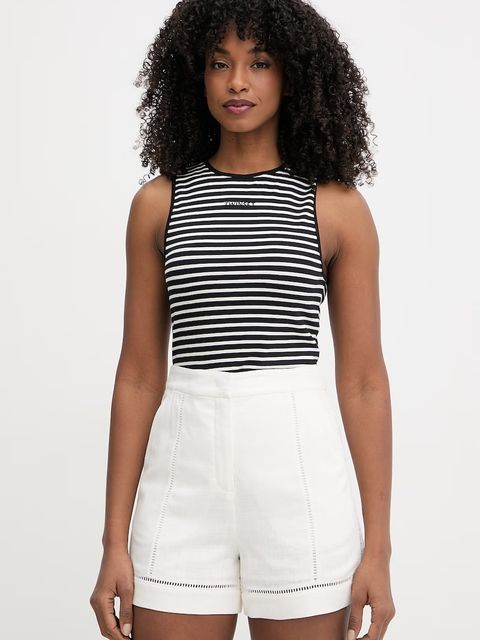 Twinset top damski bawełniany z elastanem - zdjęcie produktu nr 2