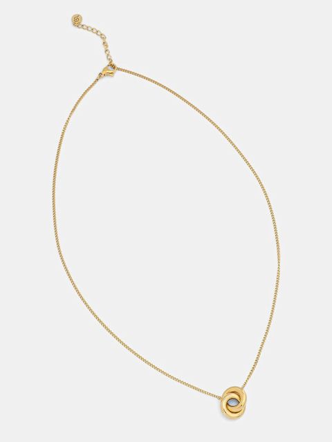 EDBLAD naszyjnik pozłacany Chunky Eternal 127919 - zdjęcie produktu nr 1