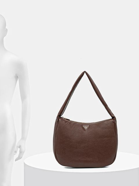 Guess torebka SUNETRA kolor brązowy HWNG75 34020