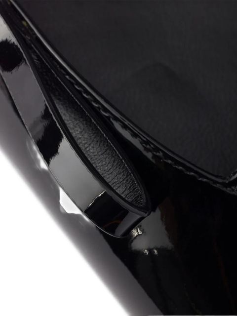 Prada bow slingback leather pumps - Black