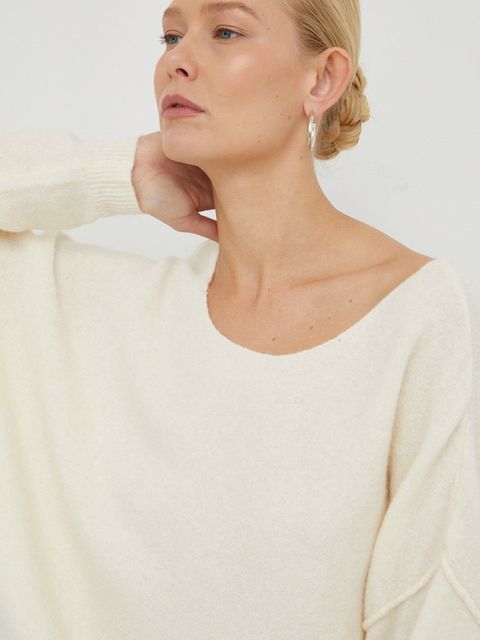 American Vintage sweter z domieszką wełny PULL ML COL BATEAU