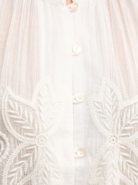 Hoss Intropia koszula bawełniana damska kolor biały regular 6282669