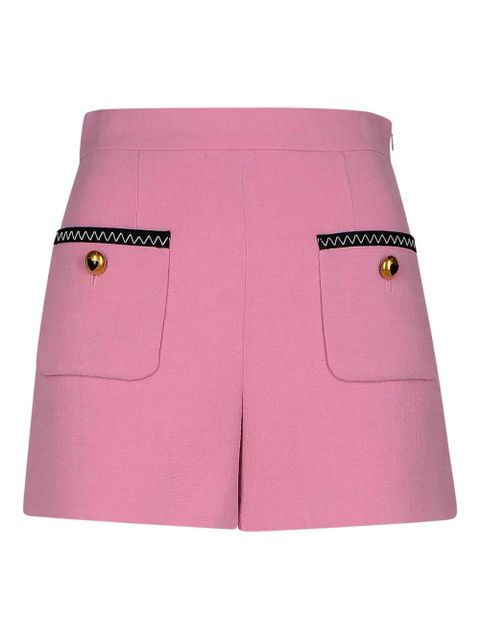 Moschino patch-pocket shorts - Pink - zdjęcie produktu nr 1