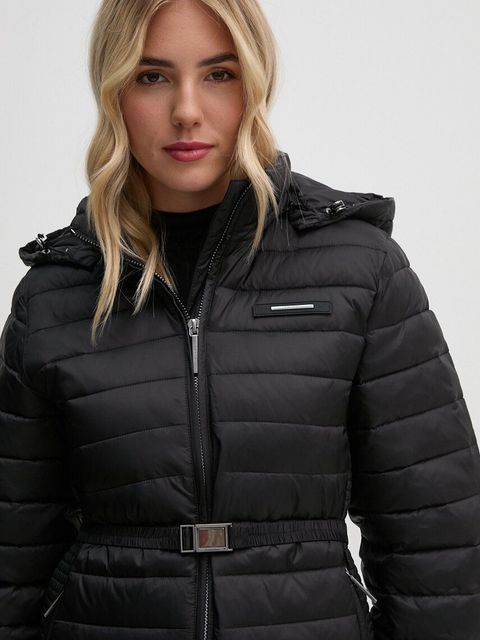 Calvin Klein kurtka damska kolor czarny przejściowa K20K207731