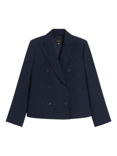 Weekend Max Mara TAPPETO double-breasted button jacket - Blue - zdjęcie produktu nr 1