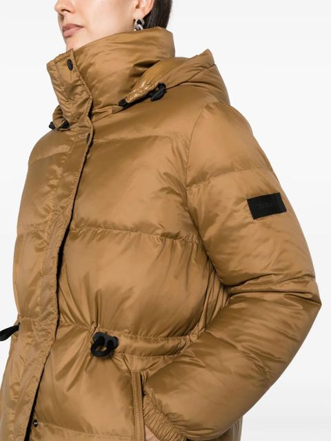 Yves Salomon padded down jacket - Brown