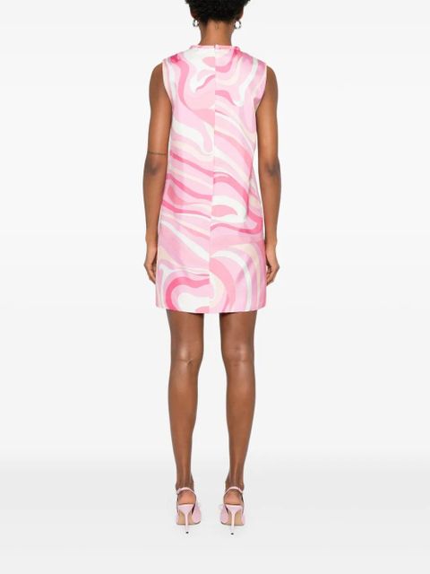 PUCCI Iride-print mini dress - Pink