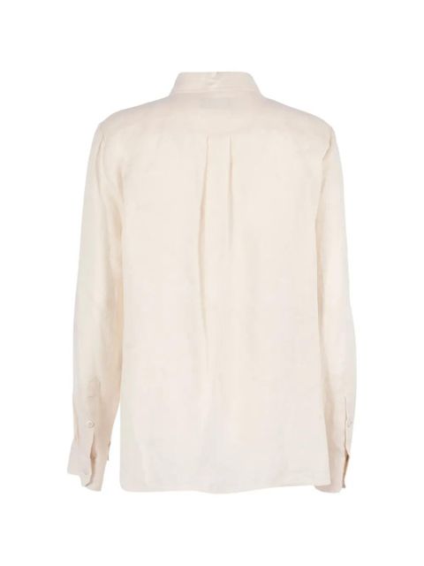 Weekend Max Mara linen shirt - Neutrals - zdjęcie produktu nr 2
