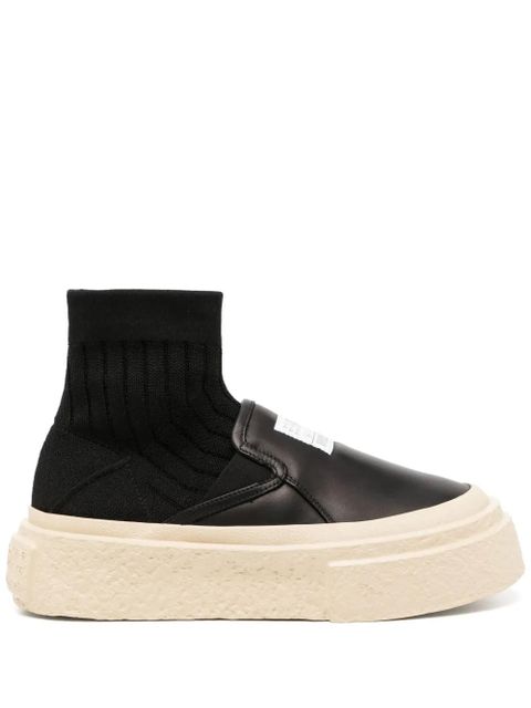 MM6 Maison Margiela 8AX socks sneakers - Black - zdjęcie produktu nr 1