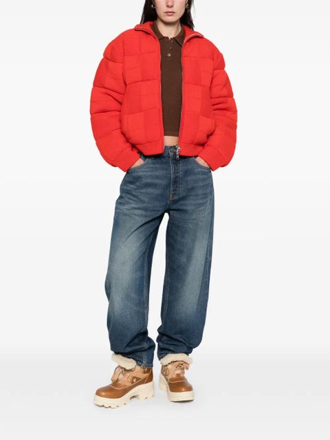 Guest In Residence quilted puffer Jacket - Red - zdjęcie produktu nr 2