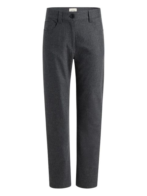 KHAITE Callum button trousers - Grey - zdjęcie produktu nr 1